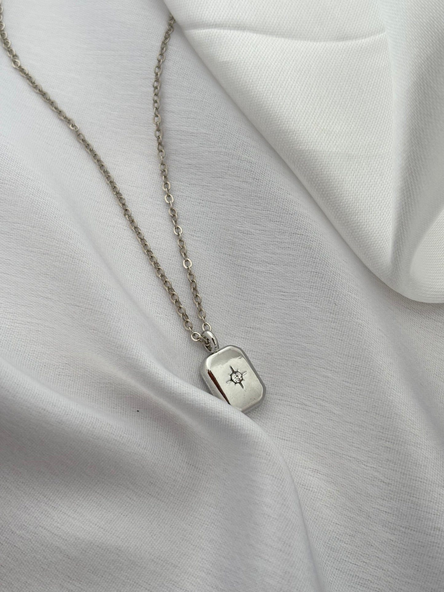 Celestia Tag Necklace