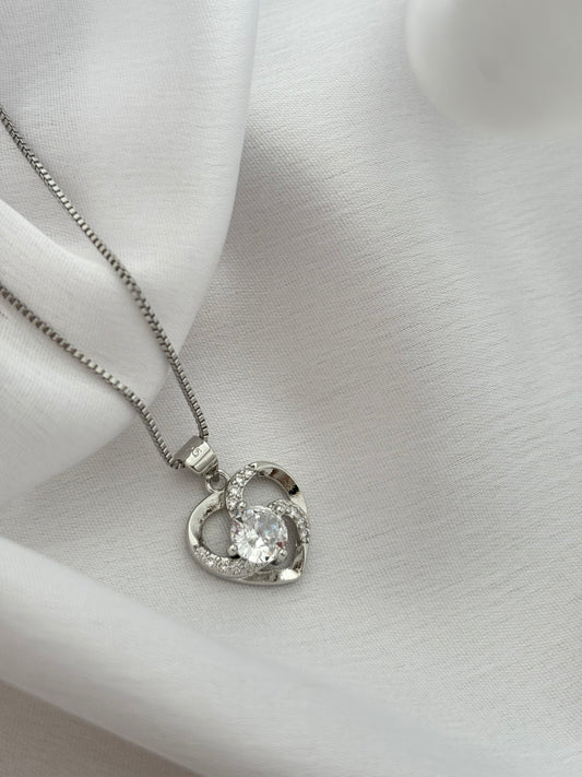 Sparkling Heart Necklace