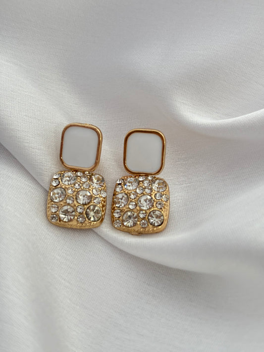 Golden Party Studs