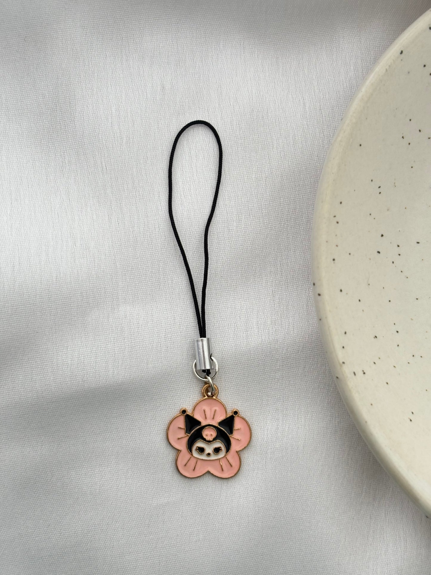 Kuromi Blossom Charm 🌸🖤