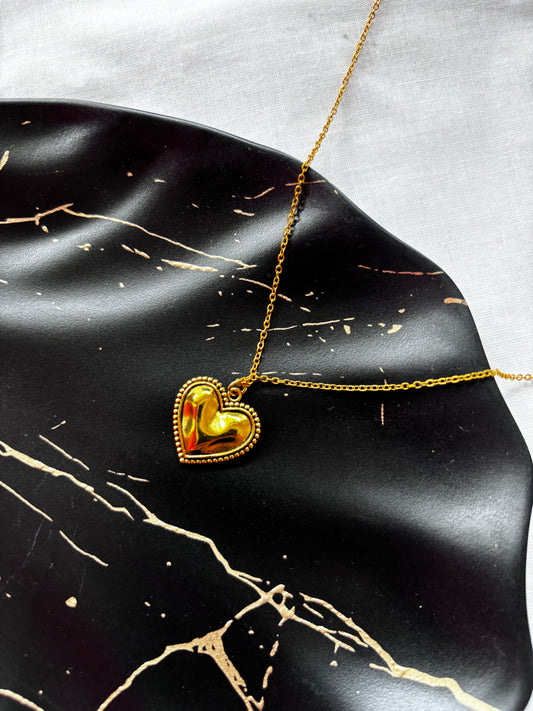 Gold Heart Necklace