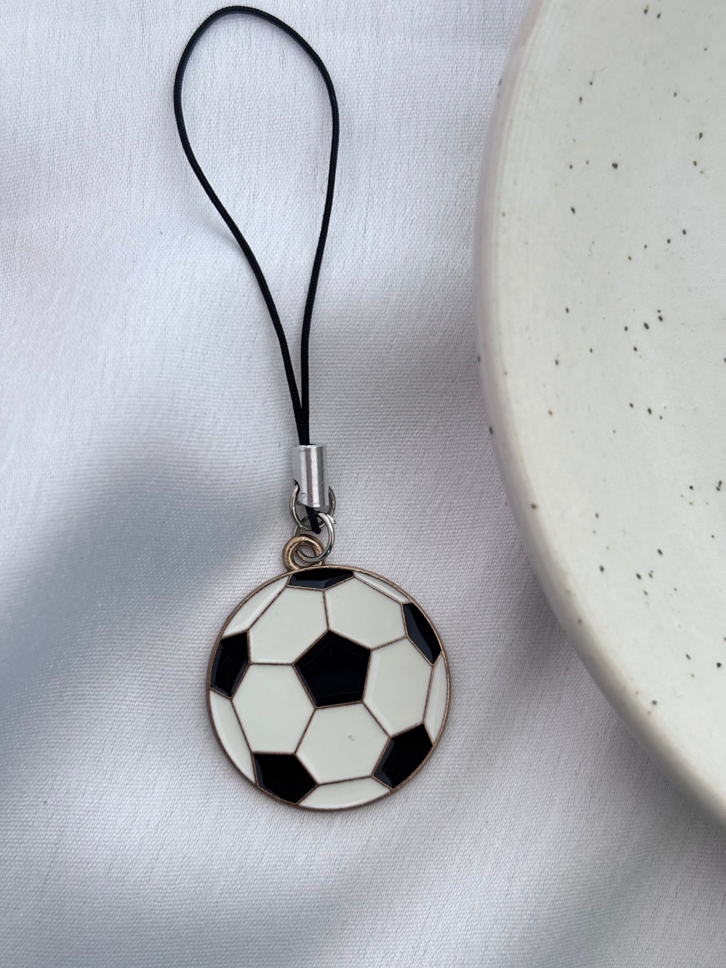 Soccer Ball Phone Charm