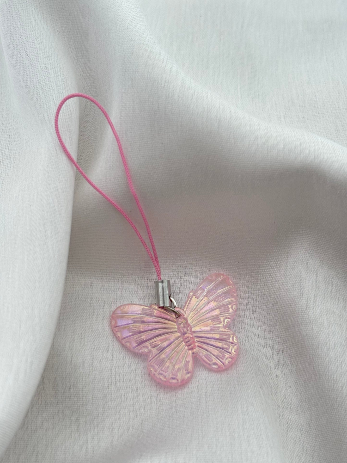 Mini Butterfly Phone Charm