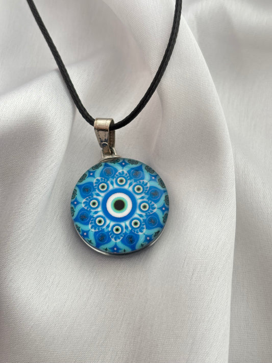 Evil Eye Cord Necklace